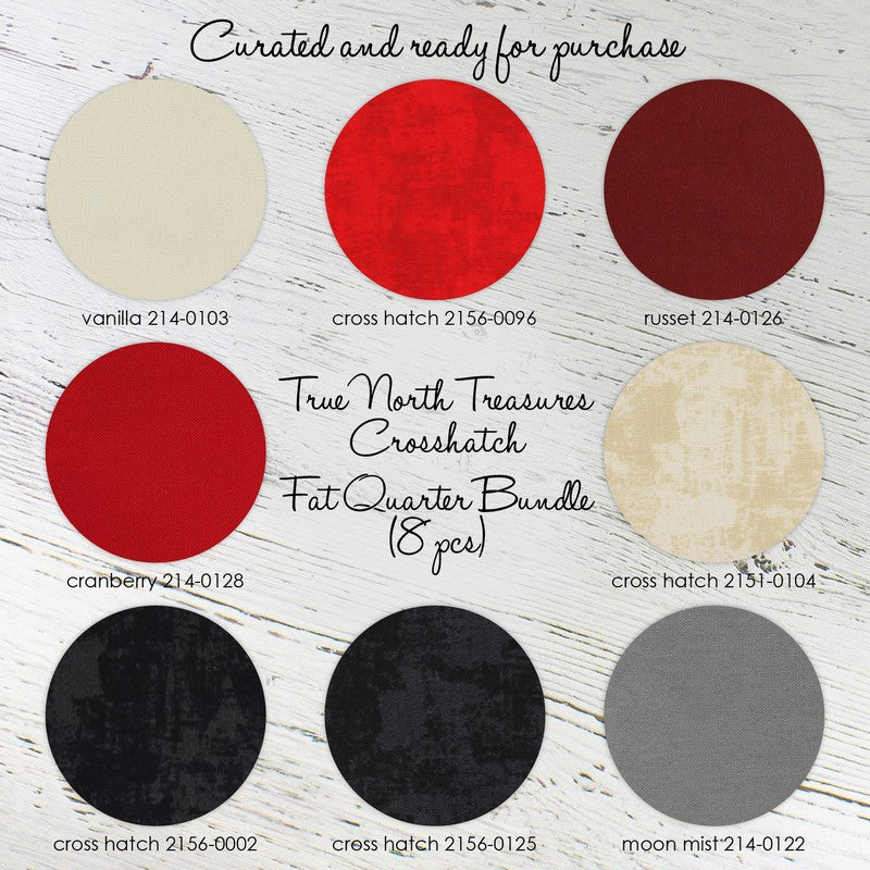 North of Ordinary - True North Treasures Crosshatch - Camelot Fabrics (Pre-order: June 2025)