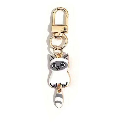 Playful Kitty Zipper Pull