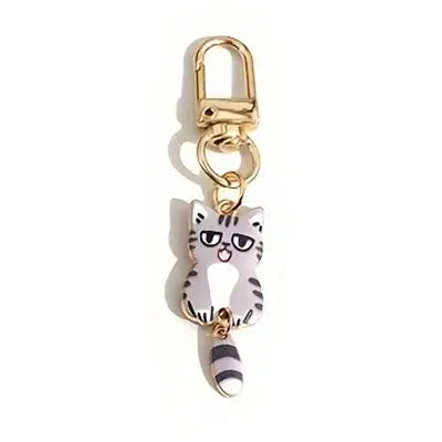 Playful Kitty Zipper Pull