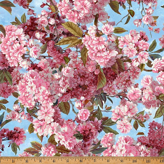 Sakura Blooms - Blossom W5365-448 - Hoffman Fabrics (Pre-order: Oct 2024)