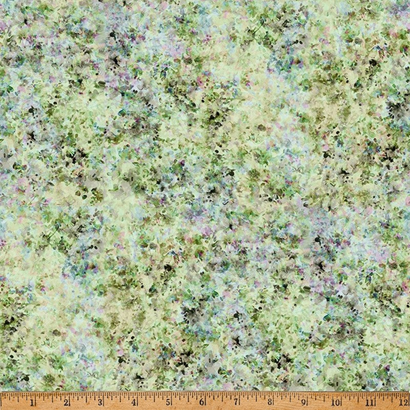 Sakura Blooms - Leaf W5367-178 - Hoffman Fabrics