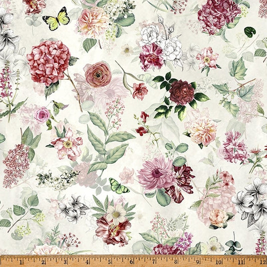 Botanical Charm - Vintage W5372-119 - Hoffman Fabrics (Pre-order: Oct 2024)