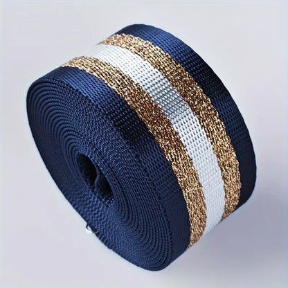 Metallic Webbing (Gold Metallic) 1 1/2" (3 Yards)