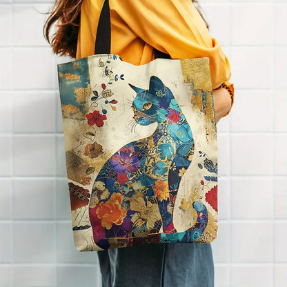 Sew n' Stash Tote Bag - Fabulous Feline