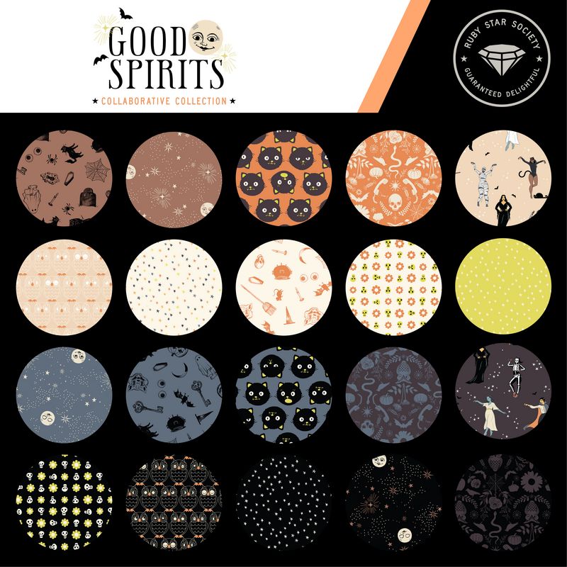 Good Spirits - Fat Quarter Bundle - Ruby Star Collaborative