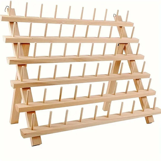 Wooden Thread Rack (60 Spool)