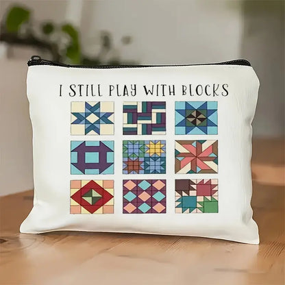 Sew n' Stash Bag - I Still Play With Blocks