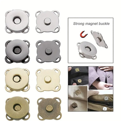 Magnetic Snap Fastener (Circle) - Medium (0.7") (Pre-order: Apr 2025)