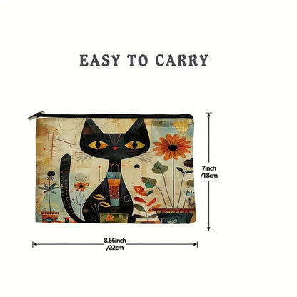 Sew n' Stash Bag - Whiskers the Curious Kitty