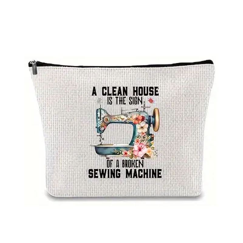 Sew n' Stash Bag - Clean House Broken Machine - Essential Notions