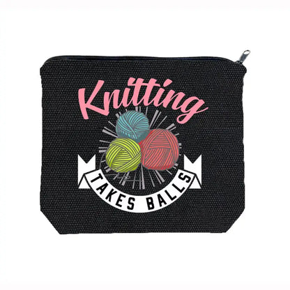 Sew n' Stash Bag - Knitting Takes Balls - Essential Notions