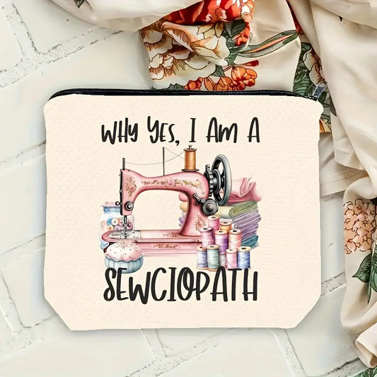 Sew n' Stash Bag - Yes I'm a Sewciopath - Essential Notions