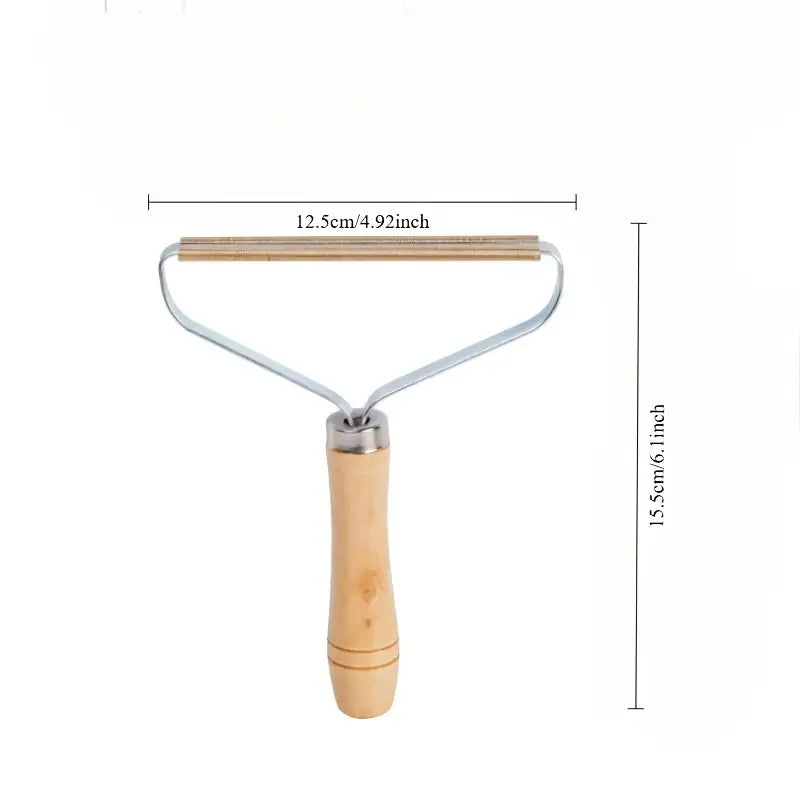 Premium Wool Mat Cleaning Tool (Wooden Handle)