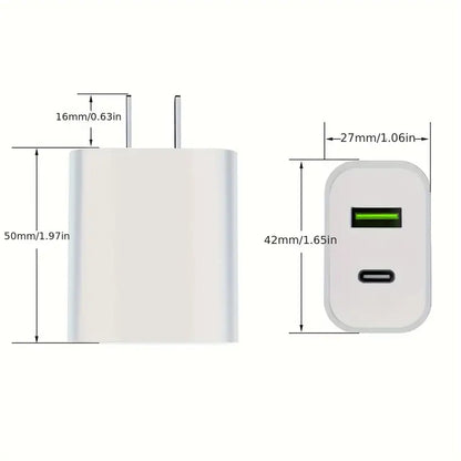 Compact USB Power Adapter with 20w (Pre-order: Feb 2025)