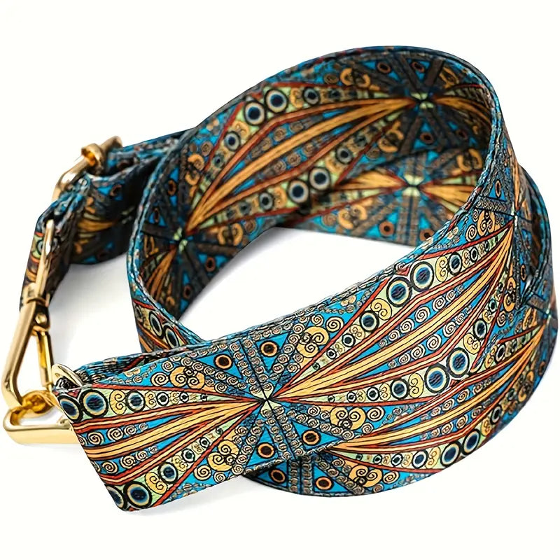 Boho Chic Nylon Adjustible Shoulder Strap - (50")