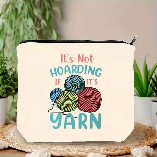 Sew n' Stash Bag - Totally Not Hoarding Yarn - Essential Notions