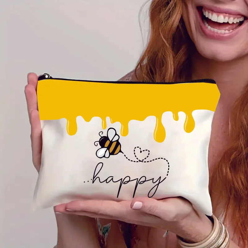 Sew n' Stash Bag - Bee Happy