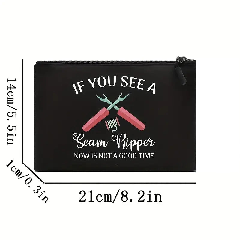 Sew n' Stash Bag - Seam Ripper Not a Good Time - Essential Notions