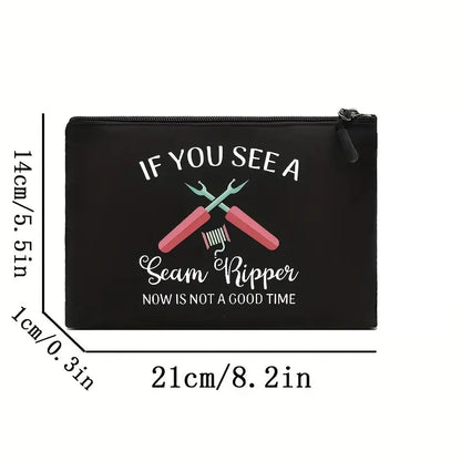 Sew n' Stash Bag - Seam Ripper Not a Good Time - Essential Notions