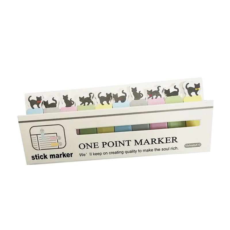 Cat Point Marker for Books (150pc)