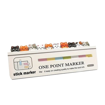 Cat Point Marker for Books (150pc)