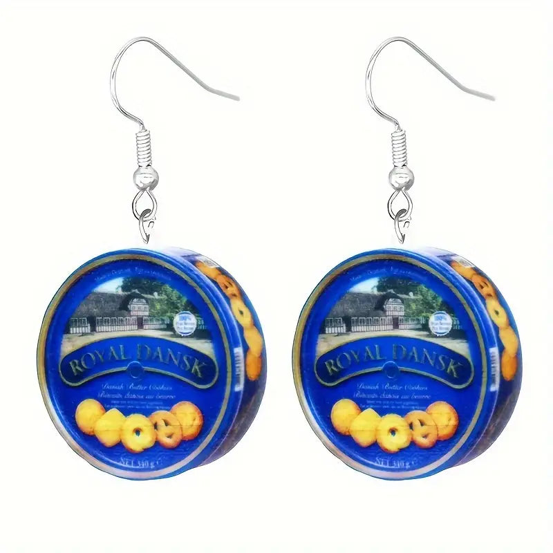 Cookie Tin Earrings