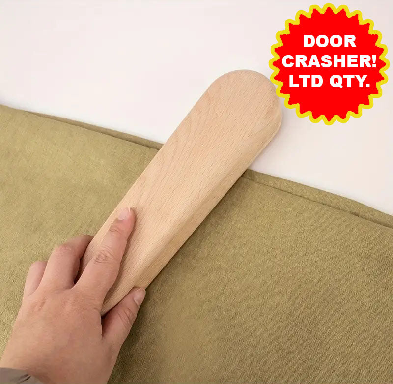 DOOR CRASHER! Premium Wooden Quilter's Clapper - Essential Notions