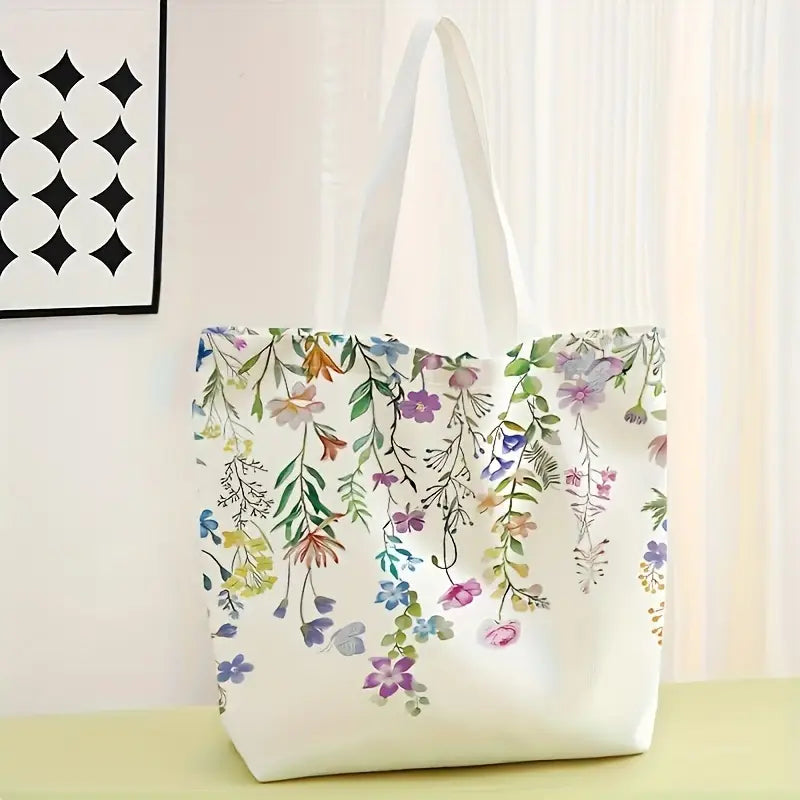 Sew n' Stash Premium Tote Bag - Wildflower Delight - Essential Notions