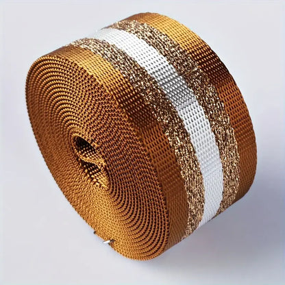 Metallic Webbing (Gold Metallic) 1 1/2" (3 Yards)