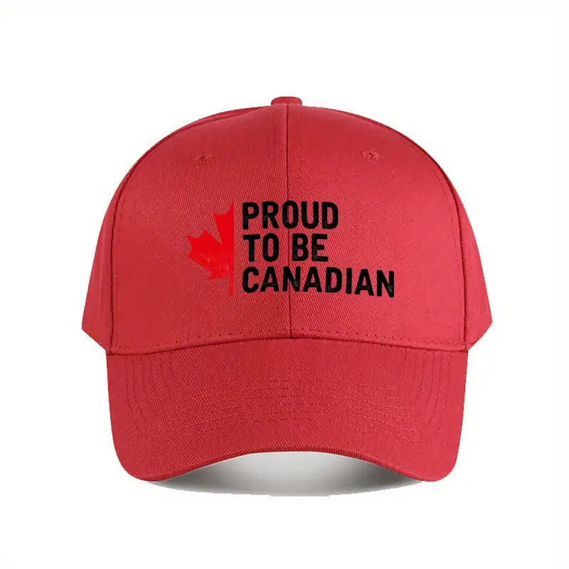 Proud to Be Canadian Baseball Cap