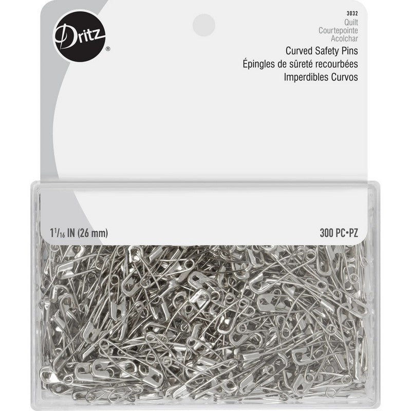 Curved Safety Pins - Dritz