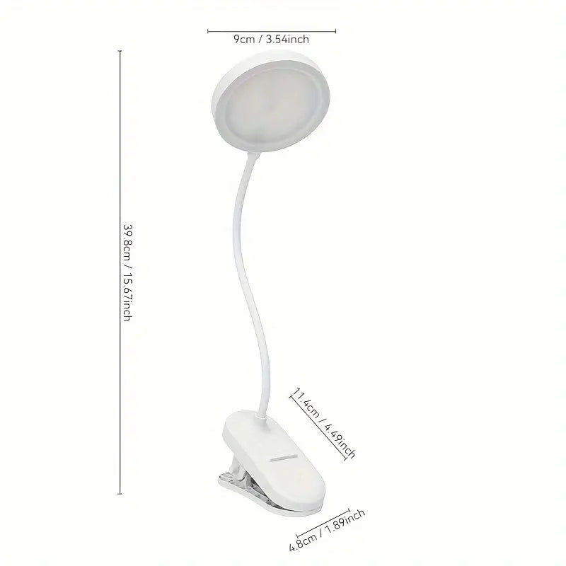 LED Clippable Crafting Lamp Rechargeable