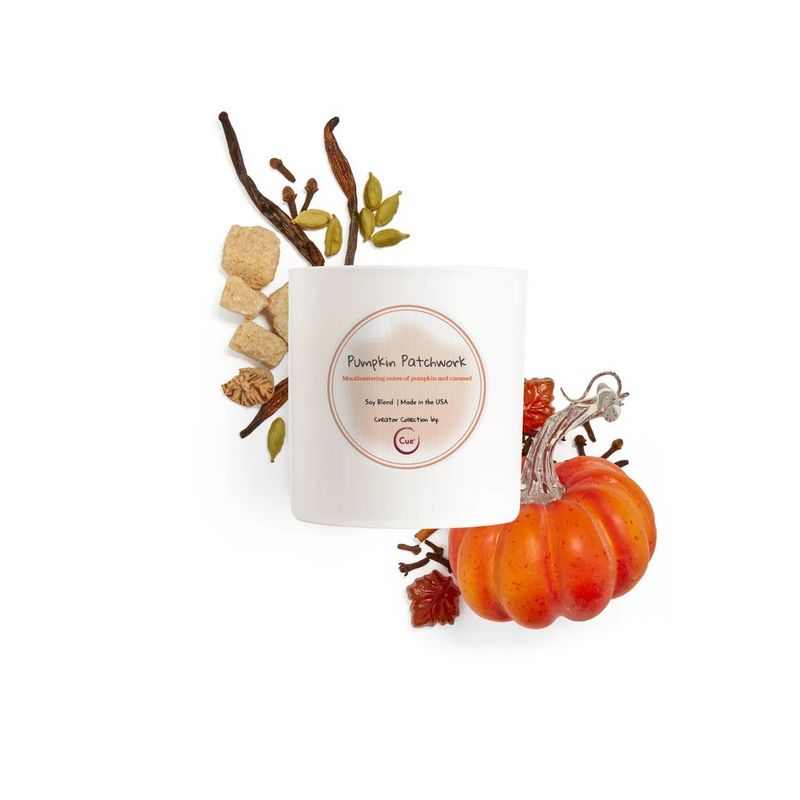 Quilter's Candle  - Pumpkin Patchwork - 7.5oz Premium Candle