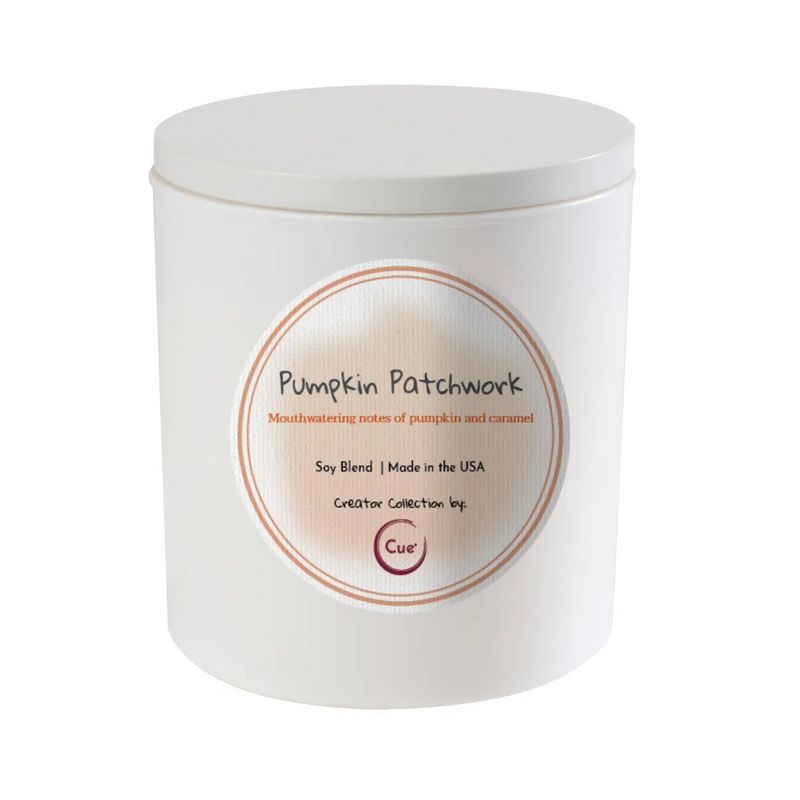 Quilter's Candle  - Pumpkin Patchwork - 7.5oz Premium Candle