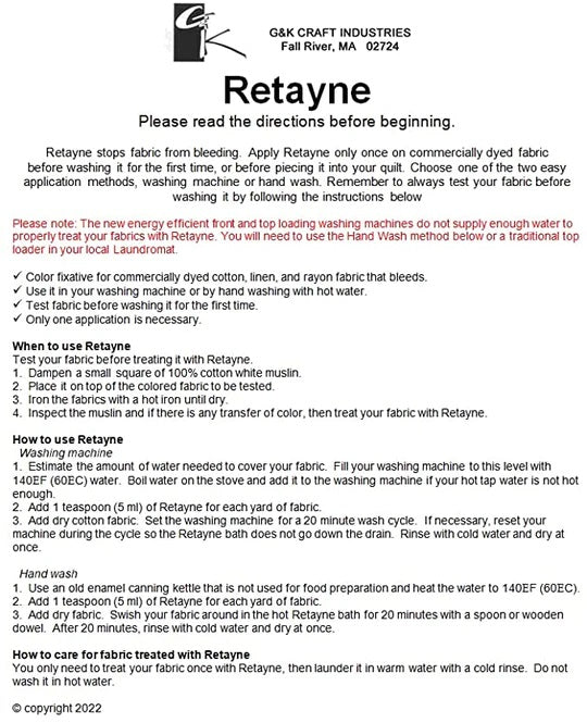 Retayne 16oz - G&K Craft Industries Ltd.