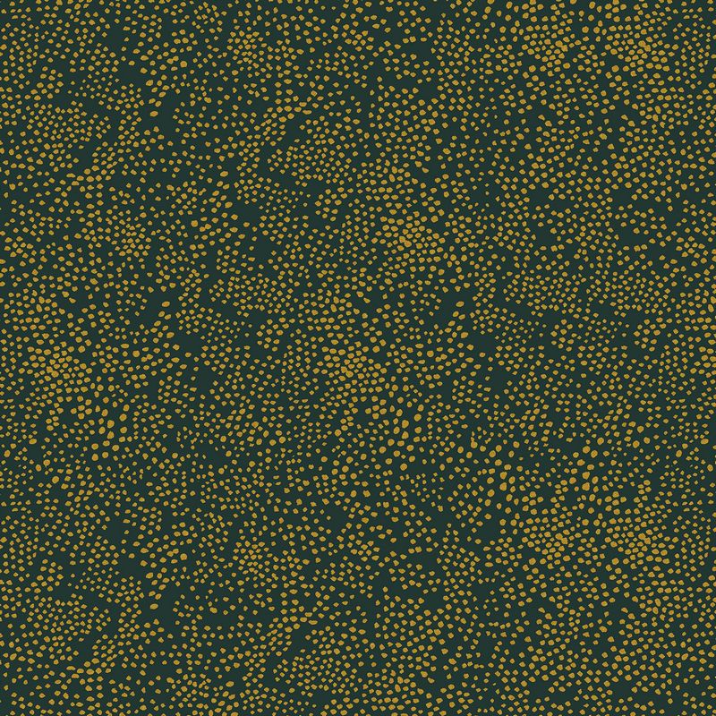 Holiday Classics III - Menagerie Champagne in Evergeen Metallic - Rifle Paper Co - Cotton + Steel