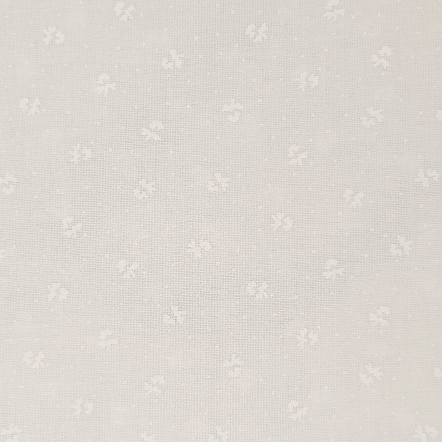 Harmony Prints - White on White - 1250-6 in Floral - Full Bolt (15m)