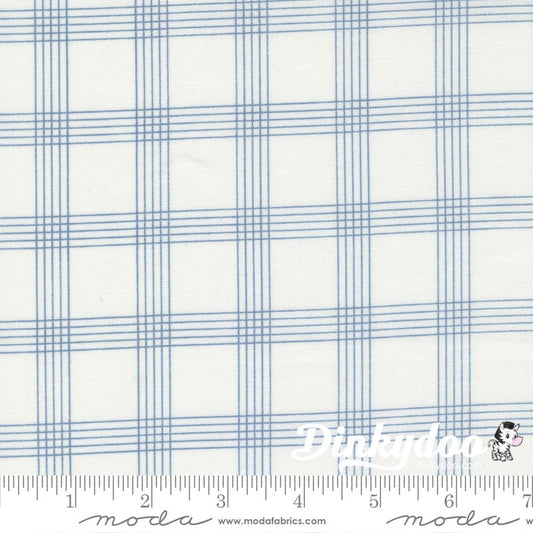 Nantucket Summer - Plaid in Cream Blue - Camille Roskelley - Moda (Pre-order: Aug 2025)