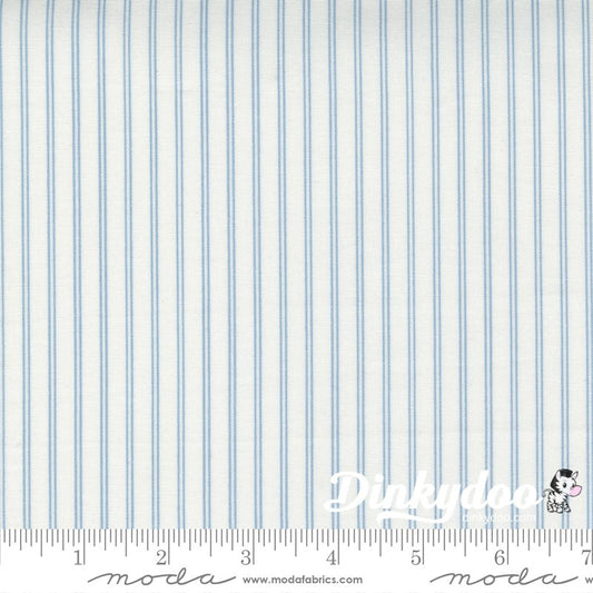 Nantucket Summer - Stripe in Cream Blue - Camille Roskelley - Moda (Pre-order: Aug 2025)