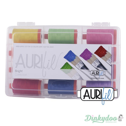 The Bright Collection 50wt - Aurifil (FREE STORAGE CASE) (Pre-order: Nov 2024)