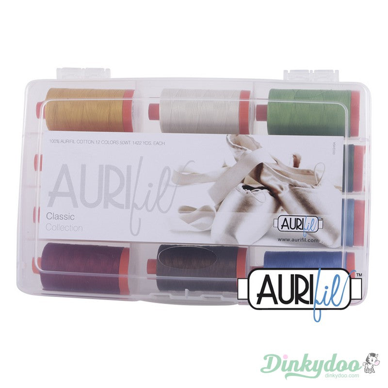 The Classic Collection 50wt - Aurifil (FREE STORAGE CASE) (Pre-order: Nov 2024)