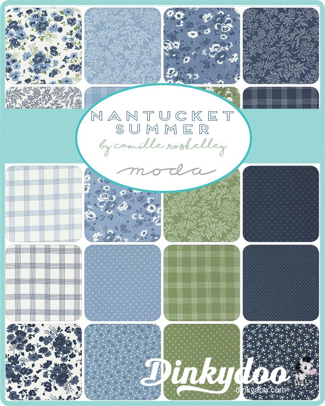 Nantucket Summer - Fat Quarter Bundle - Camille Roskelley - Moda (Pre-order: Aug 2025)