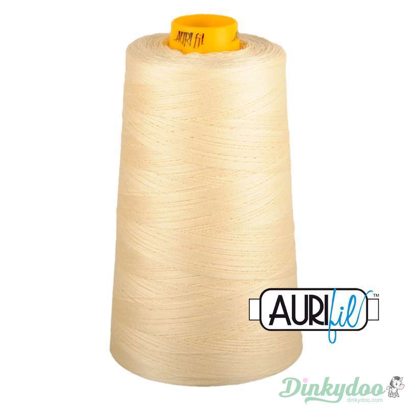 Aurifil FORTY3 Thread (Longarm) - Butter (2123) - 40wt Cone 3280yd (Pre-order: Apr 2025)