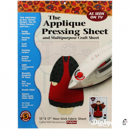 The Applique Pressing Sheet - Bear Thread Designs (Pre-order: Nov 2024)