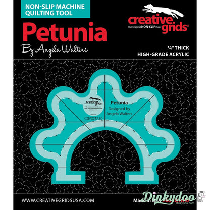 Creative Grids - Angela Walters Machine Quilting Tool - Petunia