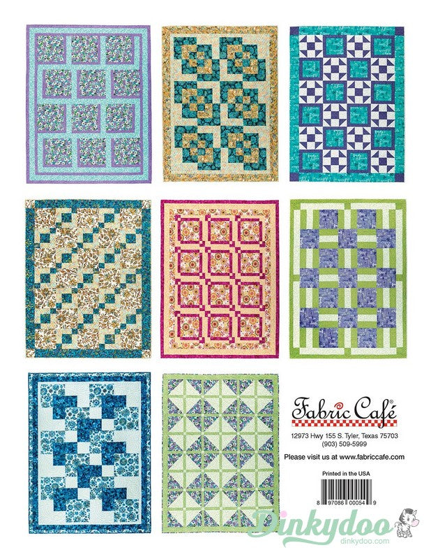 Pretty Darn Quick 3-Yard Quilts by Donna Robertson - Fabric Cafe