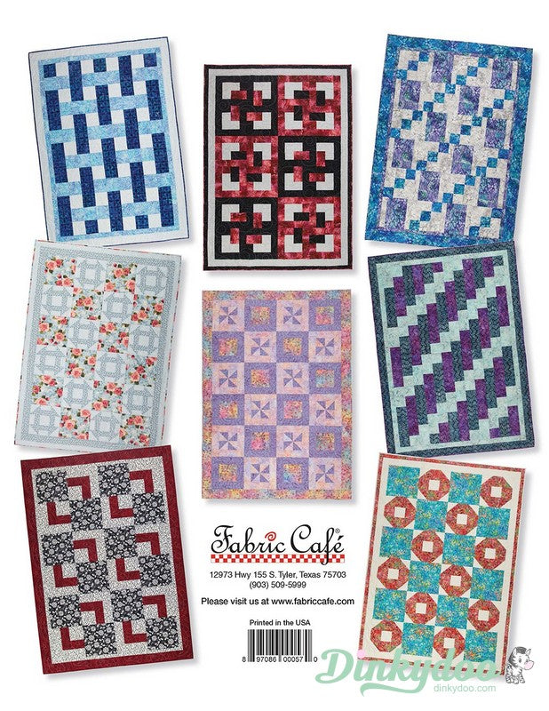 Quick As A Wink 3-Yard Quilts by Donna Robertson - Fabric Cafe