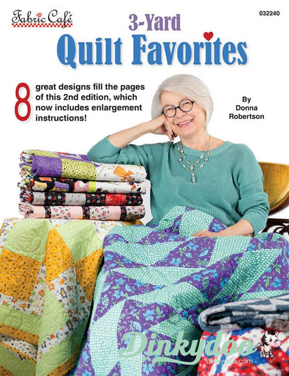 3-Yard Quilt Favorites by Donna Robertson - Fabric Cafe