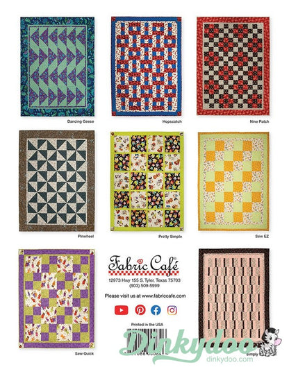 3-Yard Quilt Favorites by Donna Robertson - Fabric Cafe