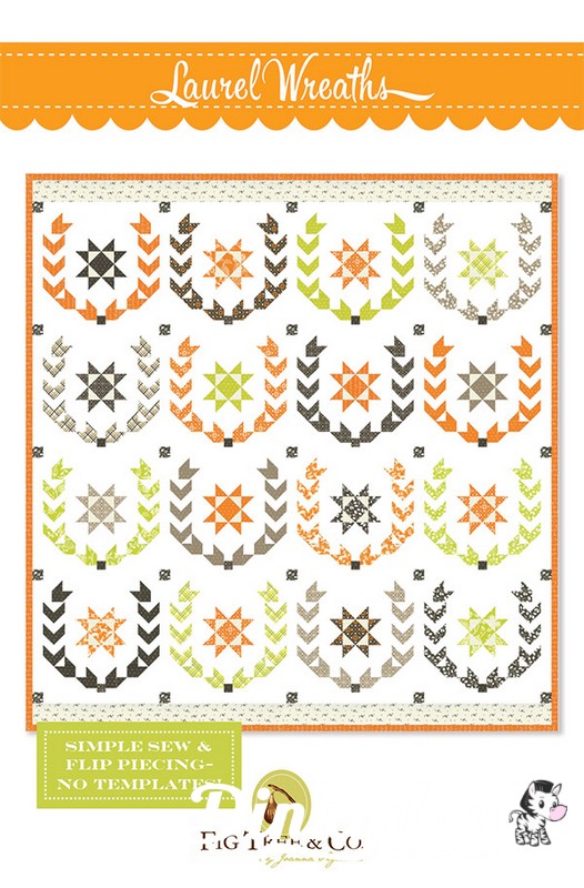 Laurel Wreath Quilt Pattern - Fig Tree & Co